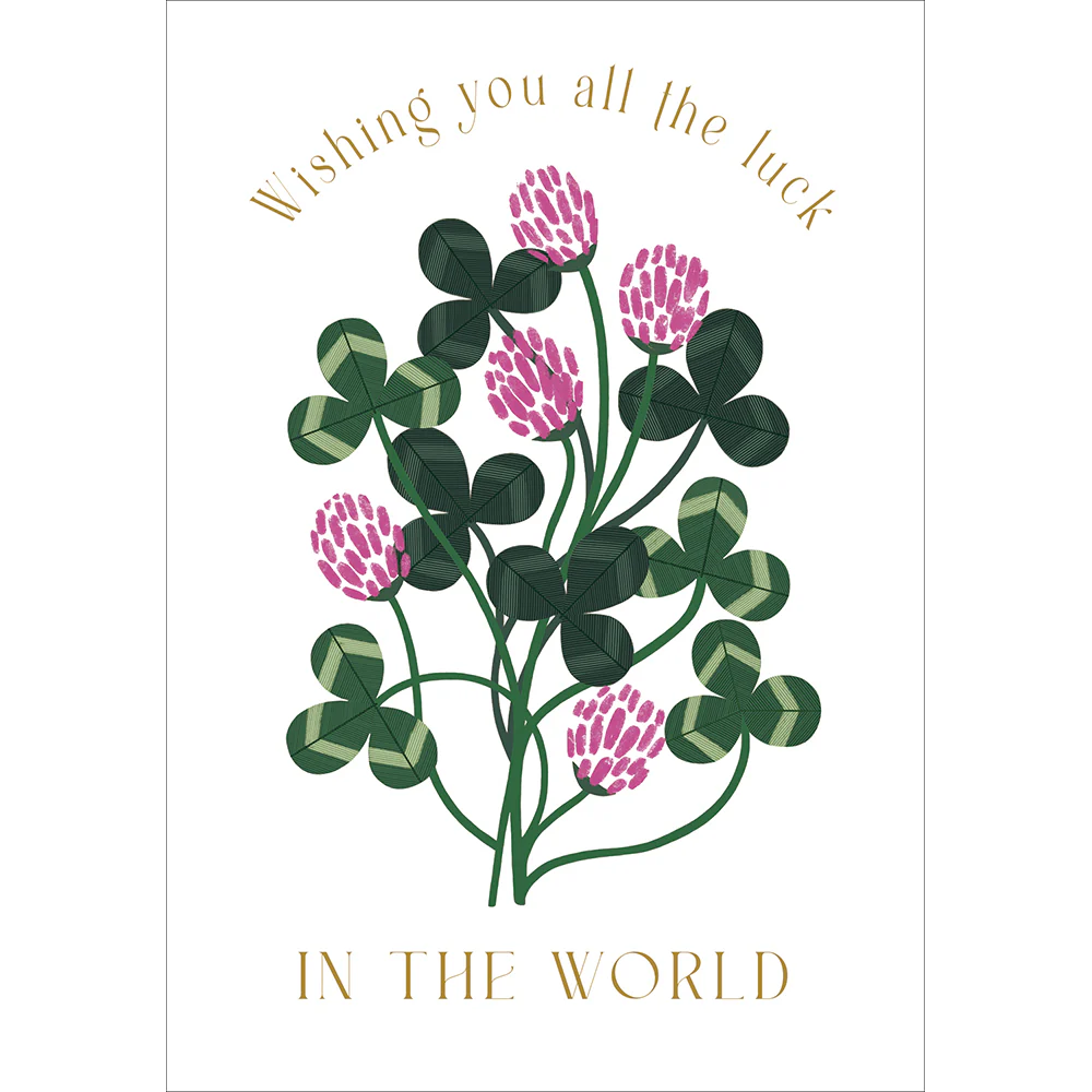 All The Luck In The World Card