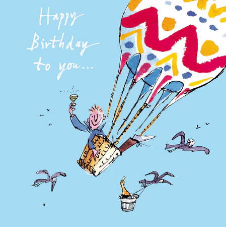 Balloon Ride Card