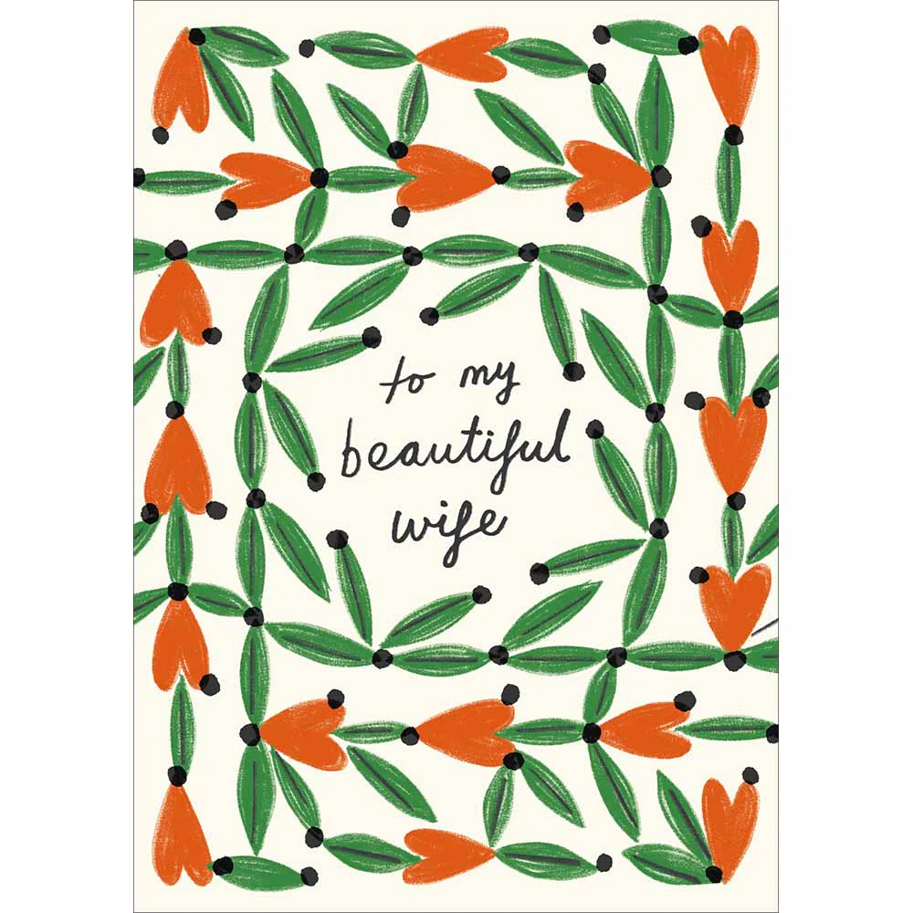 Beautiful Wife Birthday Card