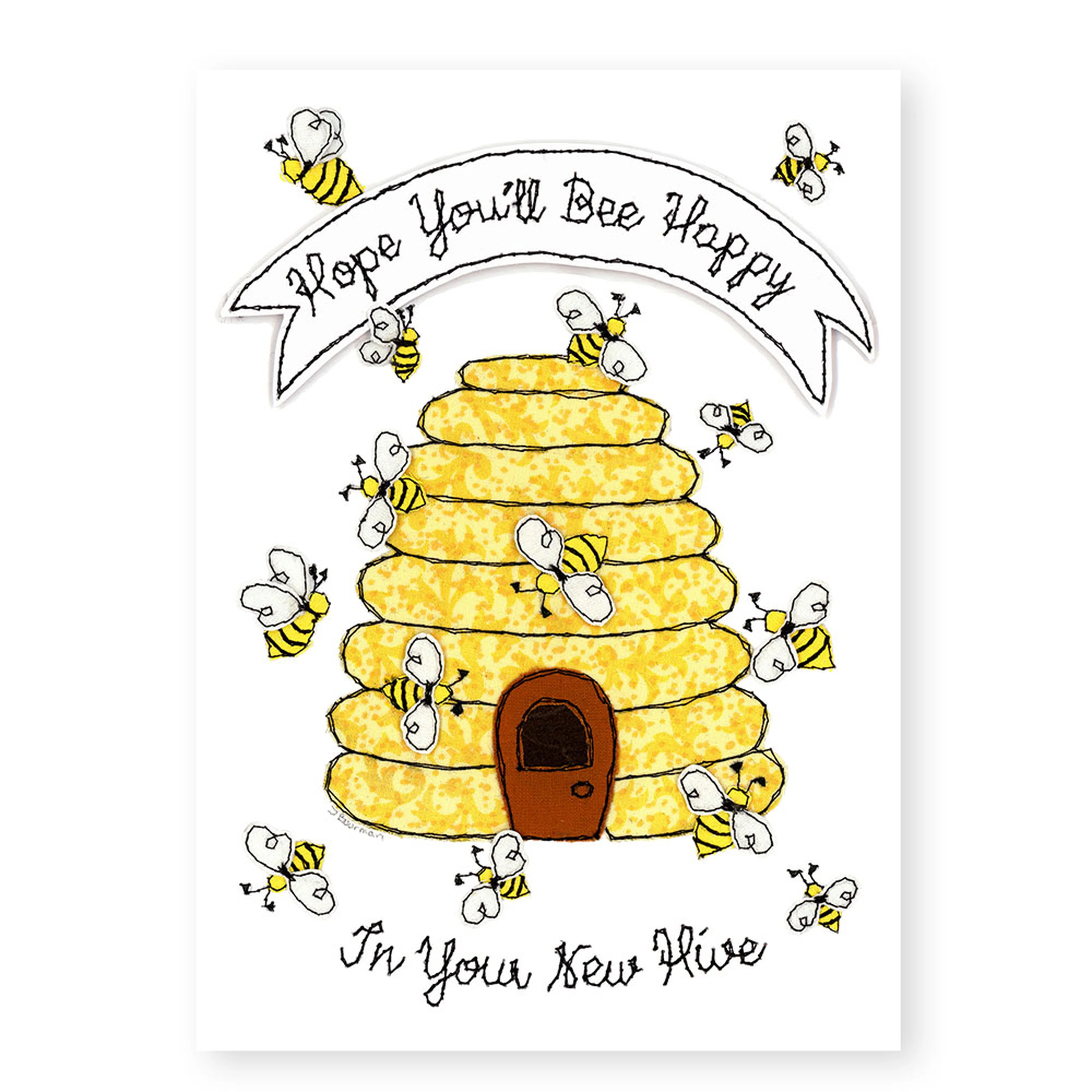 Beehive New Home Card