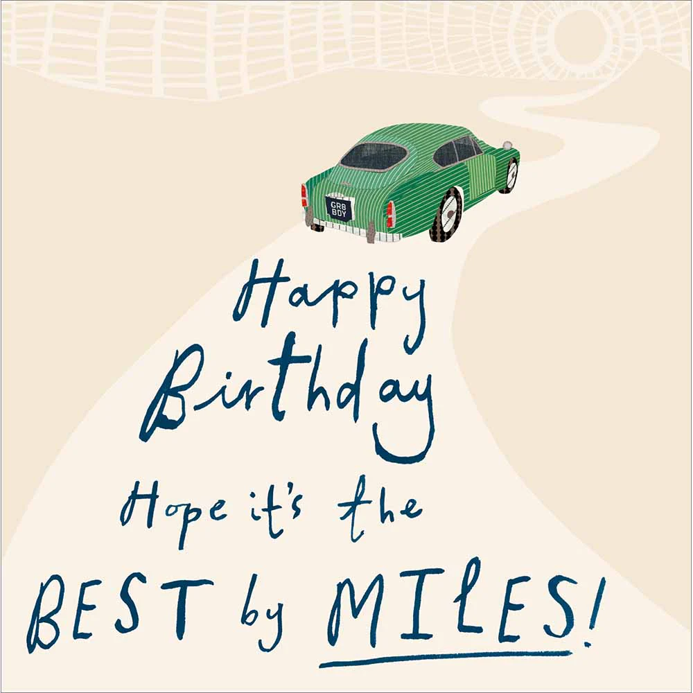 Best By Miles Card