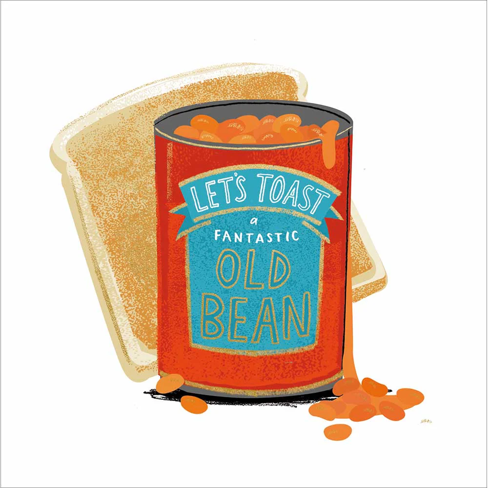 Birthday Bean Card