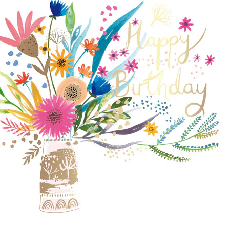 Birthday Blooms Birthday Card