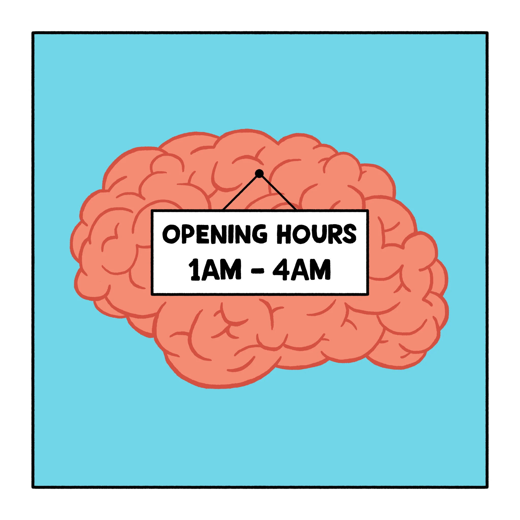 Brain Opening Hours Card