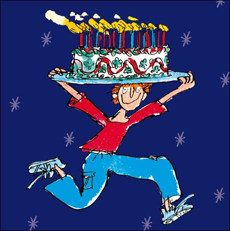 Cake Man Card