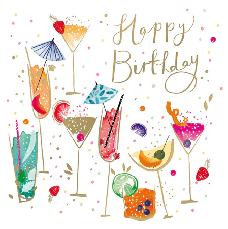 Celebration Cocktail Card