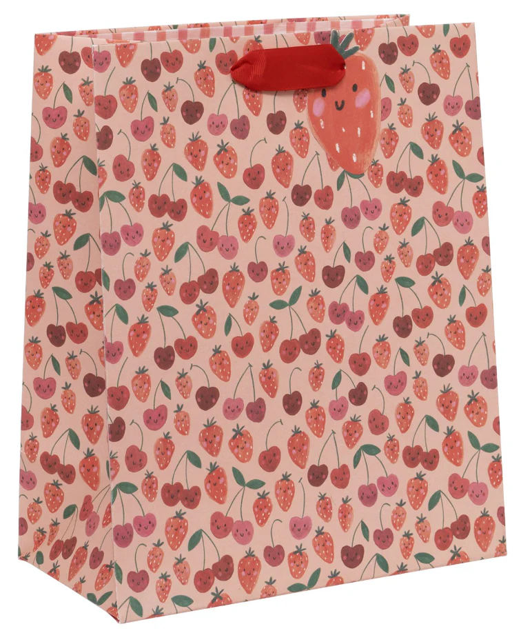 Cherries & Strawberries Gift Bag