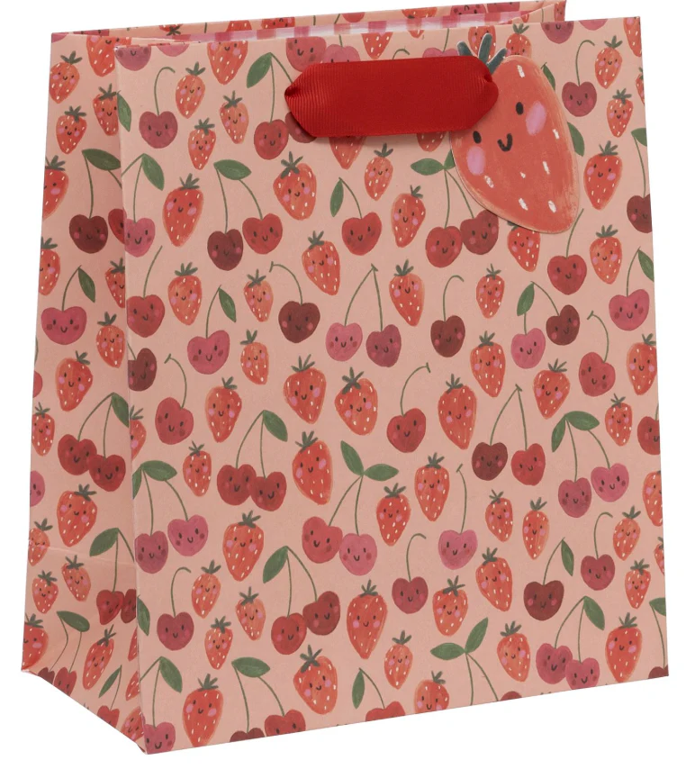 Cherries & Strawberries Gift Bag - Image 2