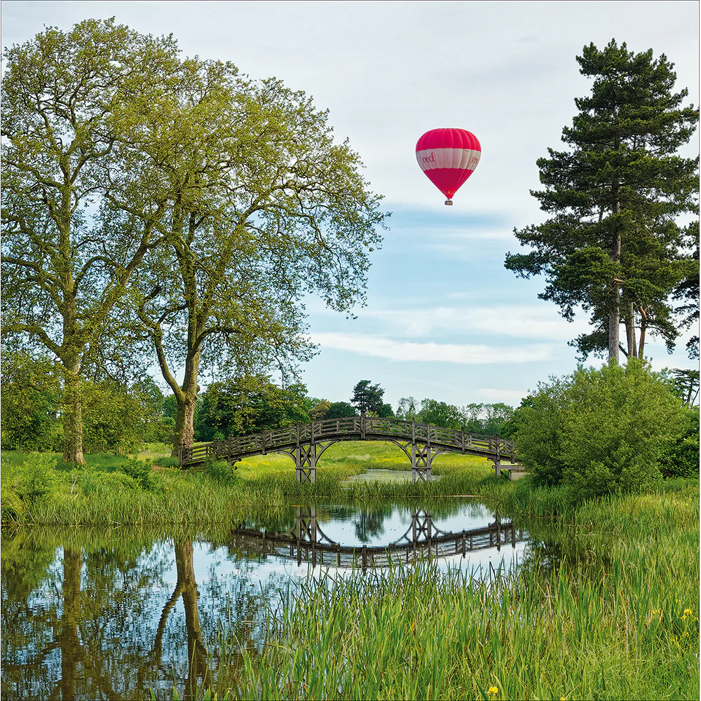 Chinese Bridge At Croome Card