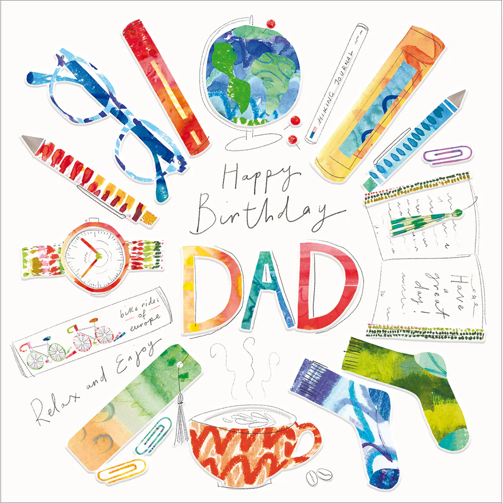Dad Paraphernalia Birthday Card
