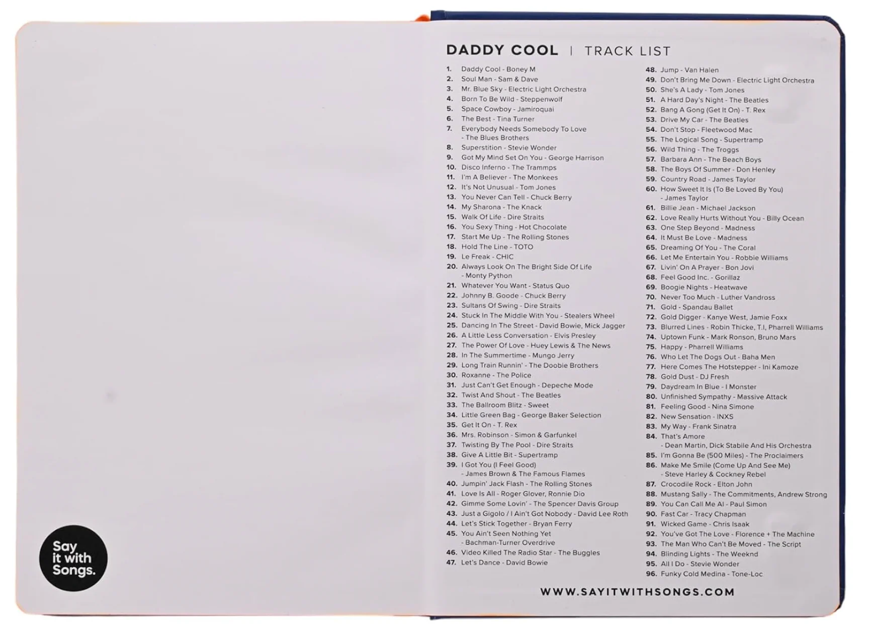 Daddy Cool Say It With Songs Notebook - Image 3