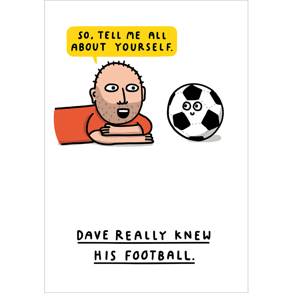 Dave's Football Card