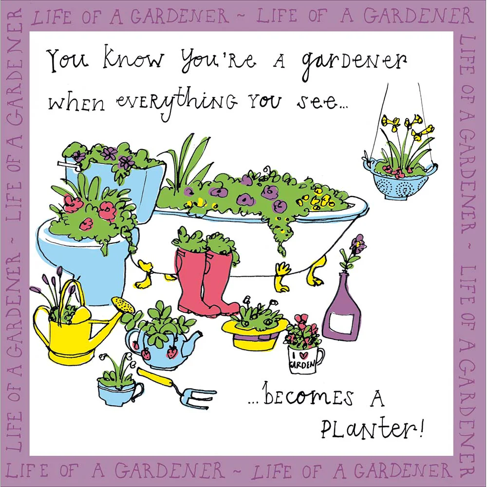Exotic Planters Card