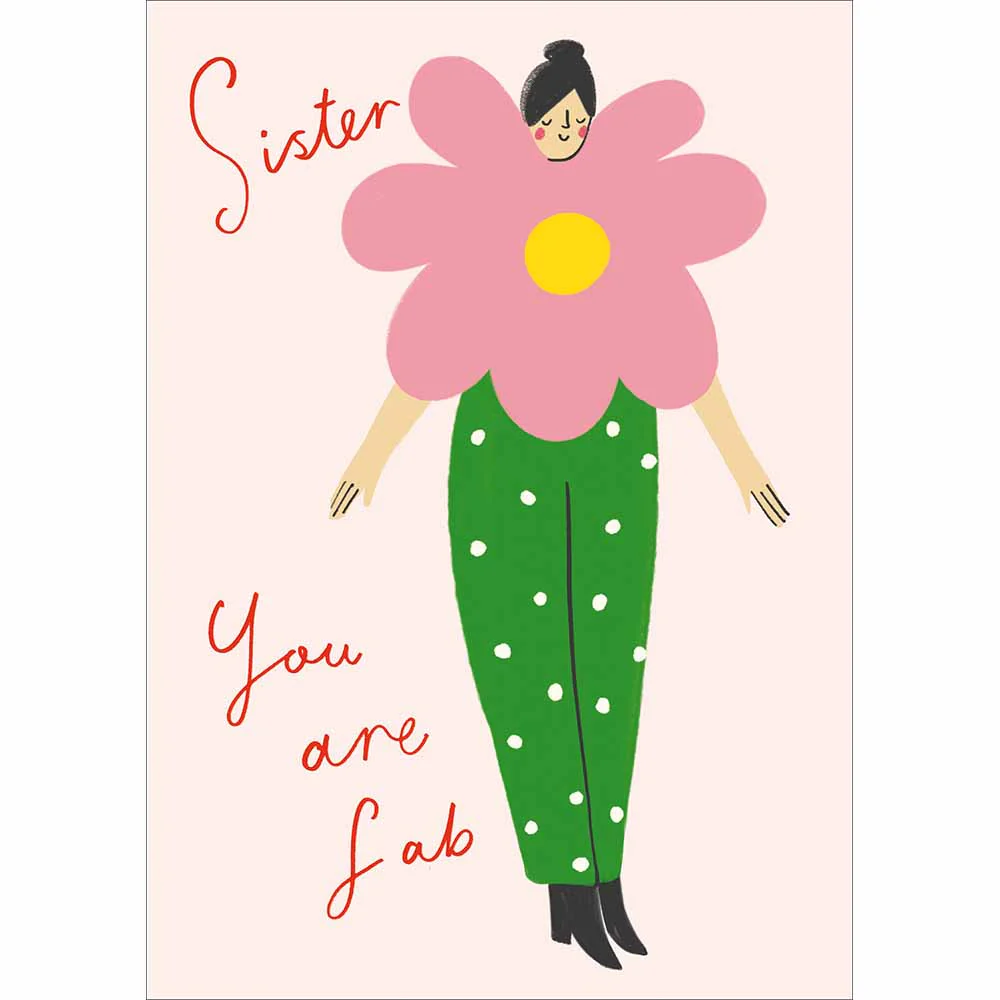 Fab Sister Birthday Card