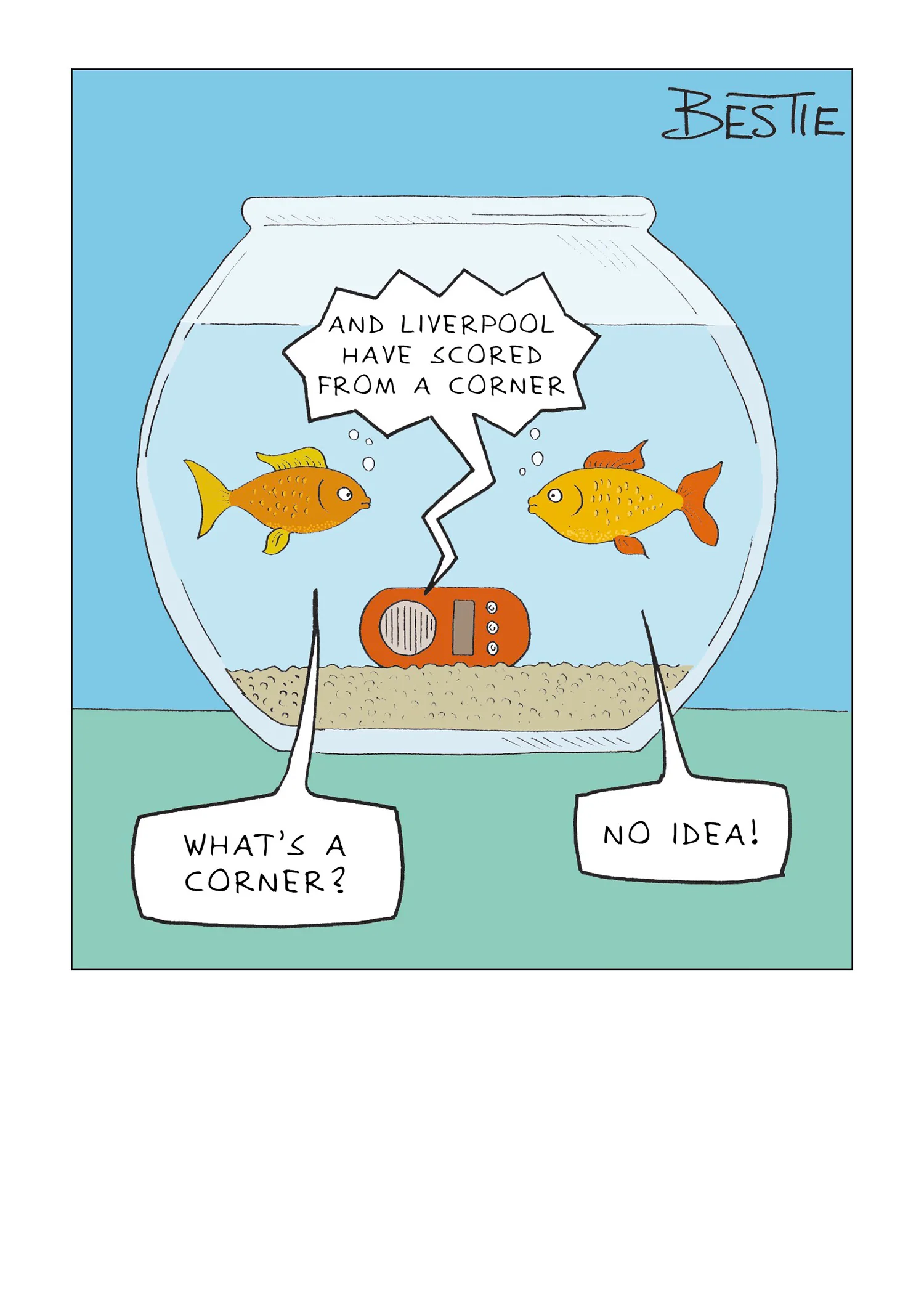 Funny Fish Tank Card