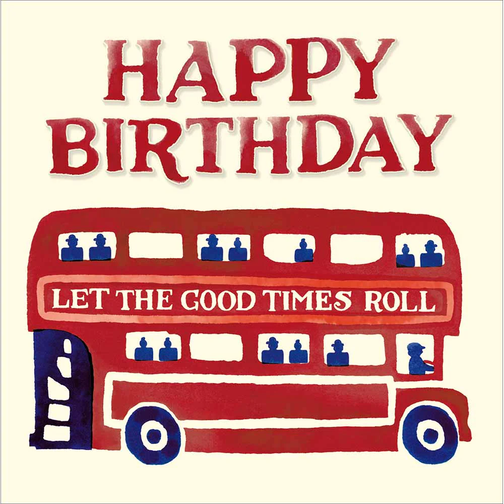 Good Times Roll Birthday Card