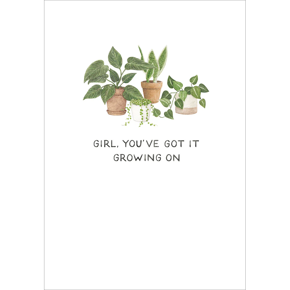 Growing On Card