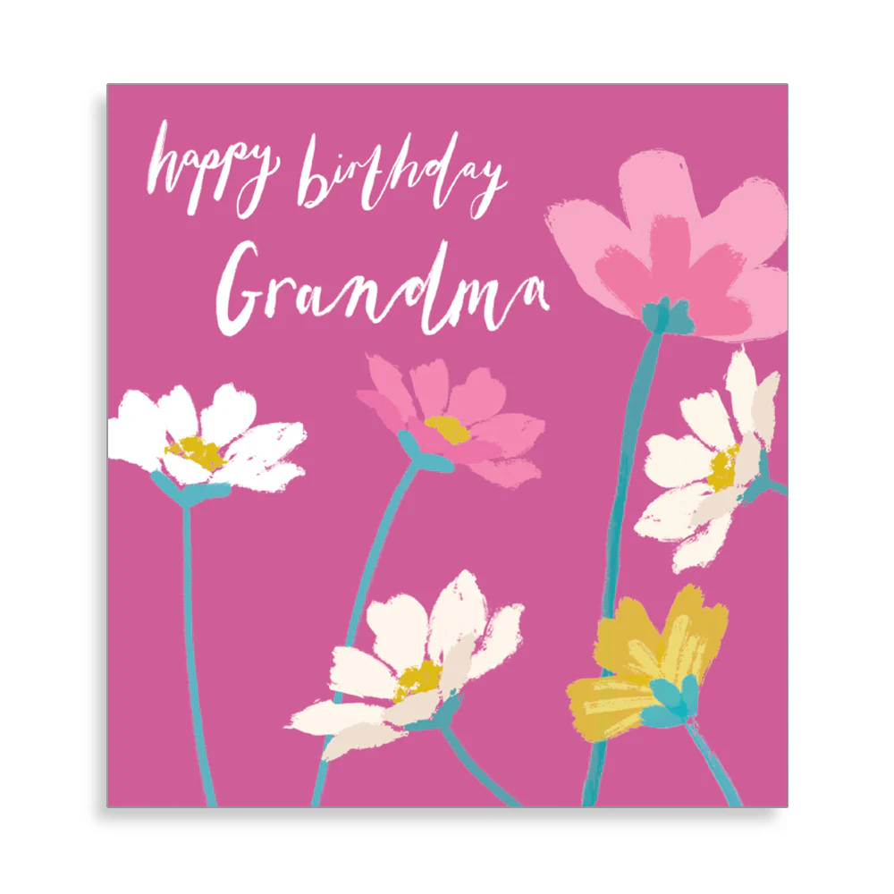 Happy Birthday Grandma Card