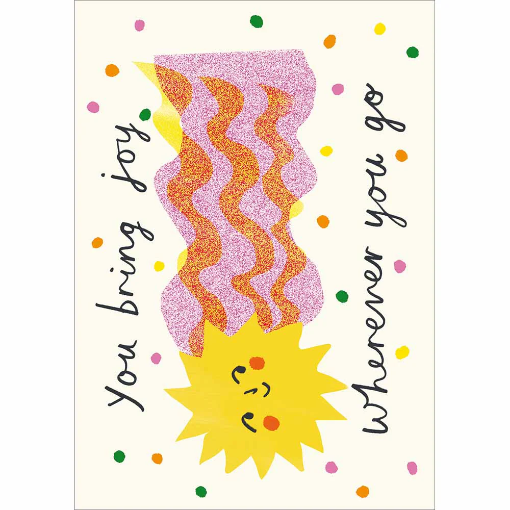 Joy wherever you go Card