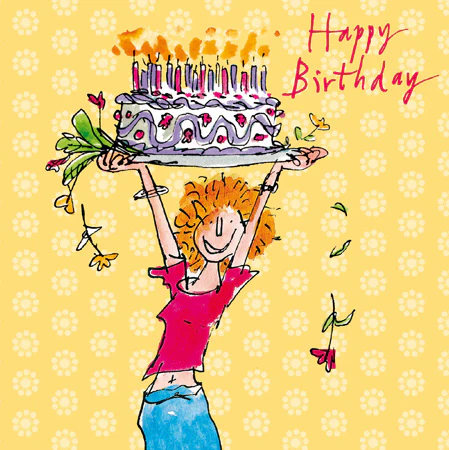 Jump For Cake Card