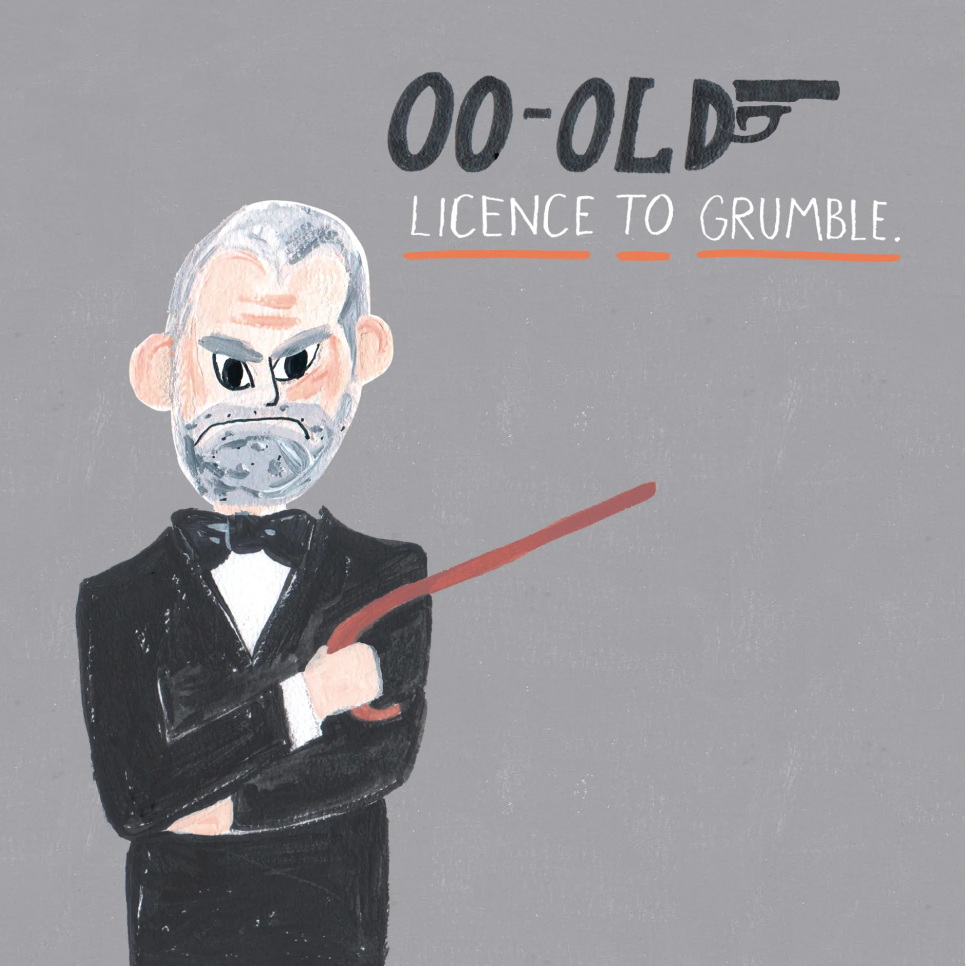 License To Grumble Card