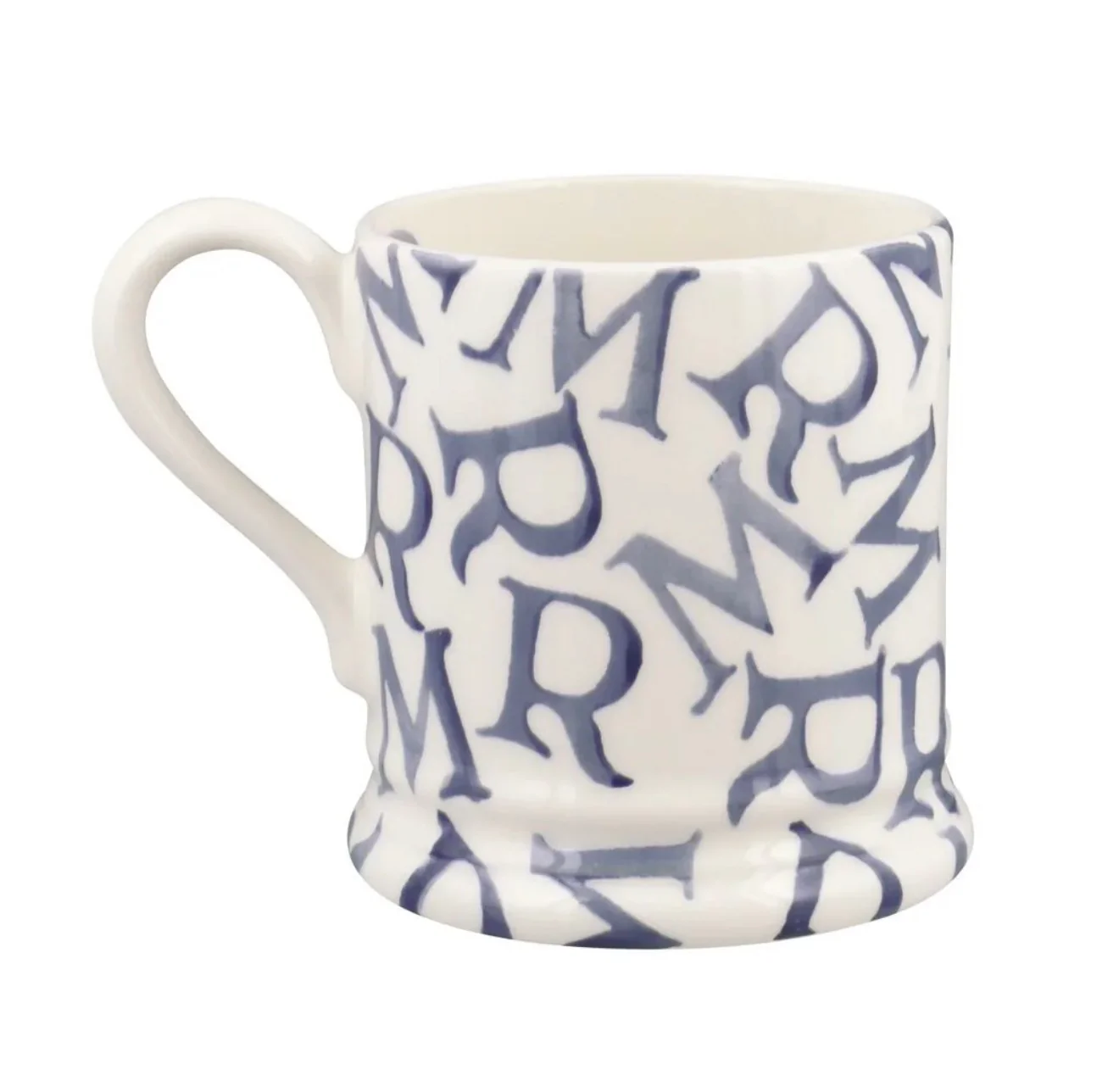 M.R Blue 1/2 Pint Mug - Image 2