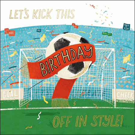 Off In Style Football Card