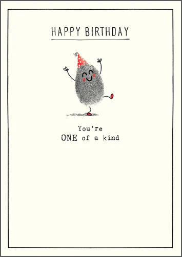 One Of A Kind Card