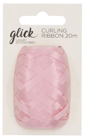 Pink Curling Ribbon