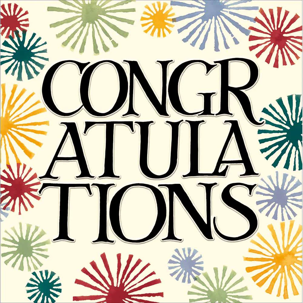Shining Bright Congrats Card
