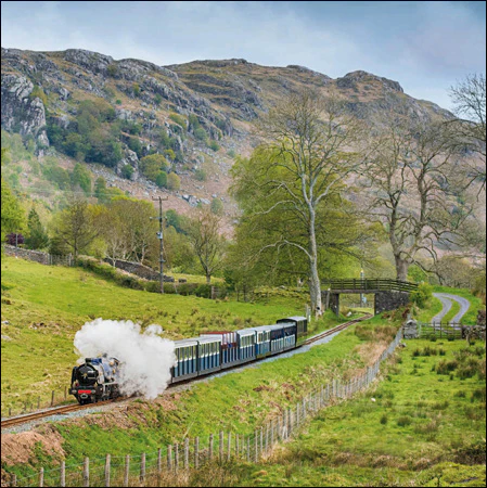 Steam Train, Cumbria Card