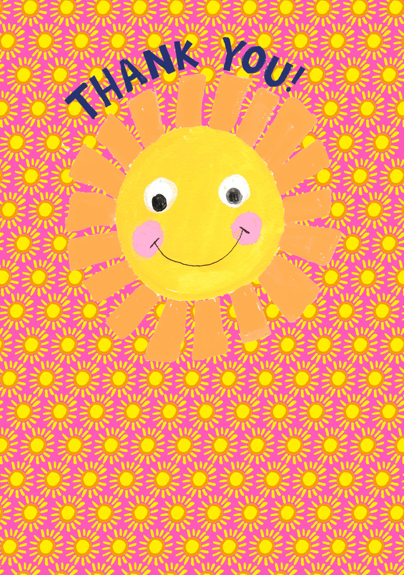 Thank You Smiley Sunshine
